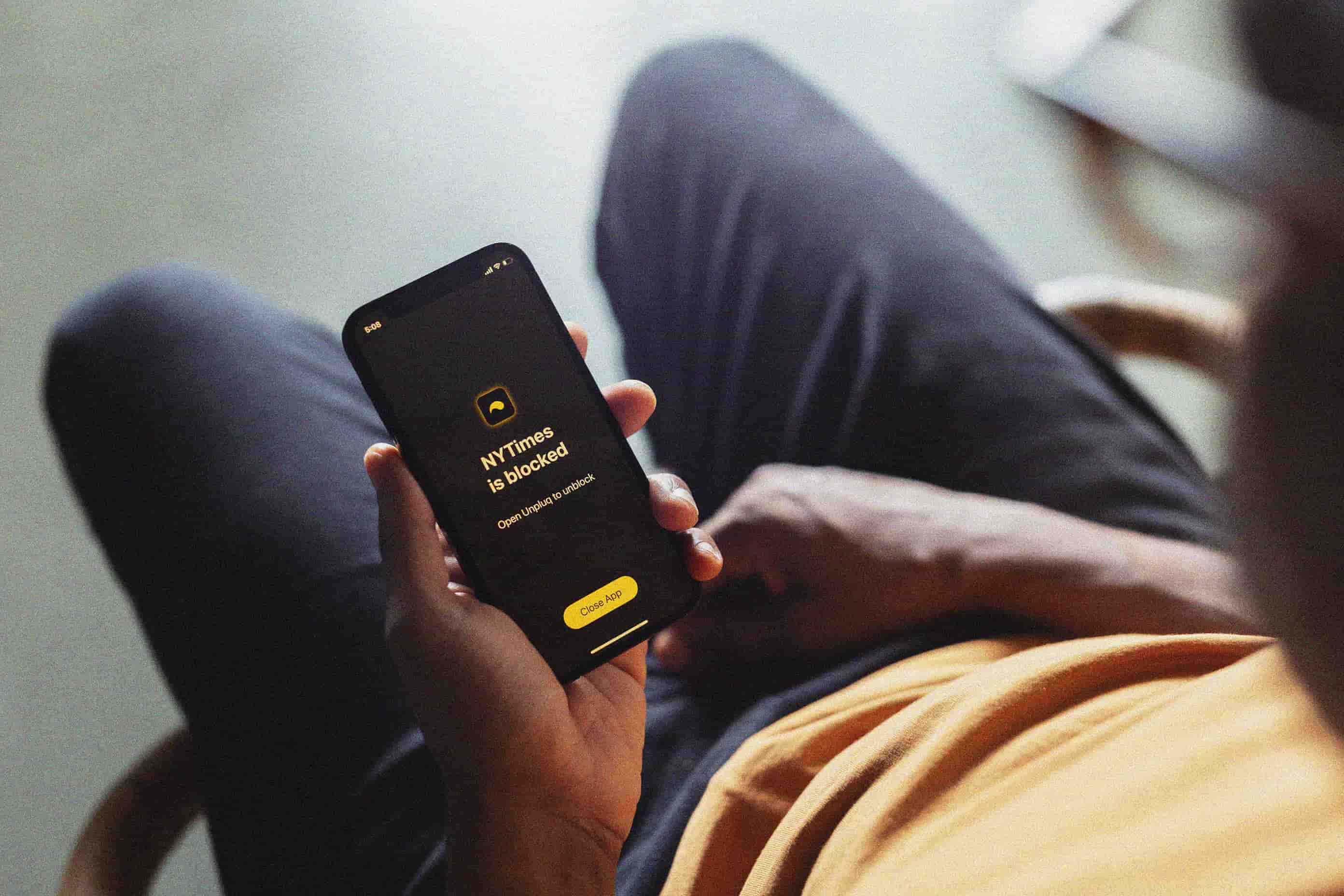 Unpluq with NYTimes blocked