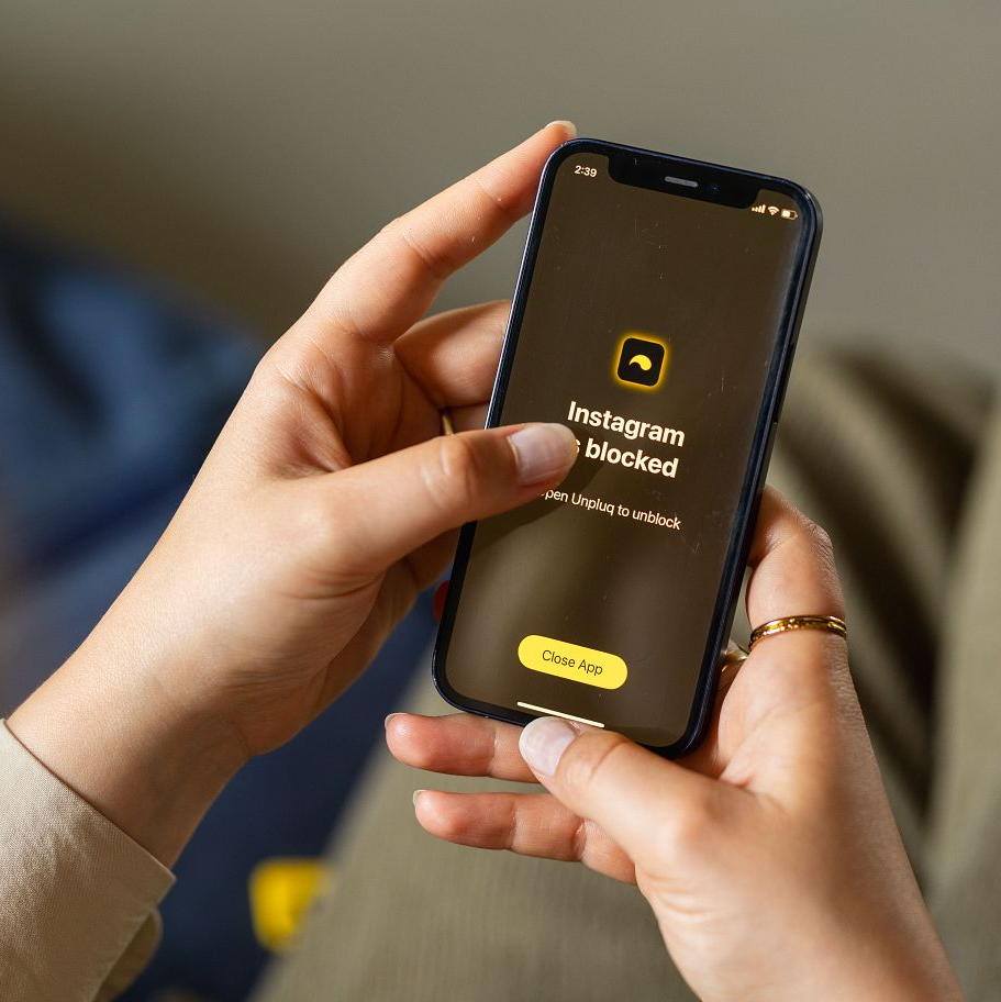 Unpluq with Instagram blocked